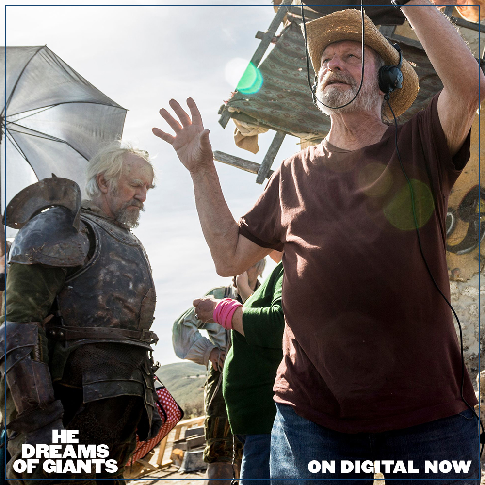 BlueFinchFilms's tweet photo. ★★★★ The Times ★★★★ The Guardian ★★★★ The Irish Examiner
⁣
Visionary director #TerryGilliam finishes a 30-year dream in moving doc #HeDreamsOfGiants: https://t.co/Ozqk6OCpNg https://t.co/Vtpwb0XFUH
