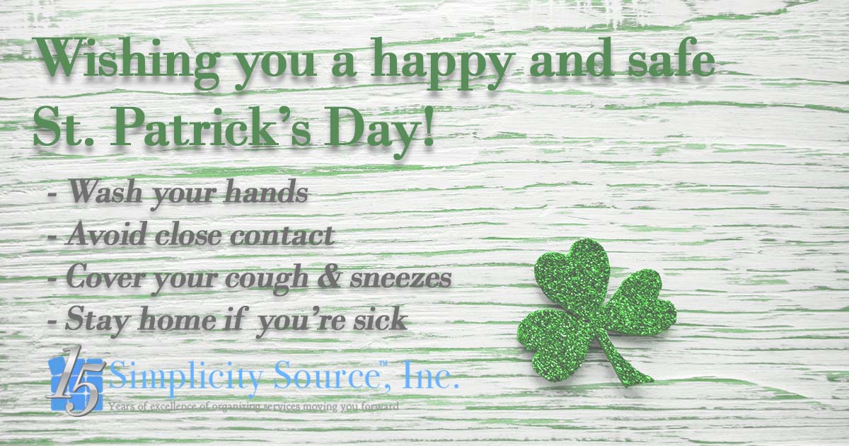 simplicity4you's tweet image. #flashback to #StPatricksDay2020… The message is still the same! 

🍀Happy St. Pattys! 🍀 #simplicitysource #stpattysday