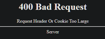 infamousmrmeow's tweet photo. Trying to set up a #LightSail server for a small #indiedev project, but my Cookies Are Too Big.
#bigCookies #whyWasICursedWithTheseLargeCookies #devlife https://t.co/t5bGr02izO