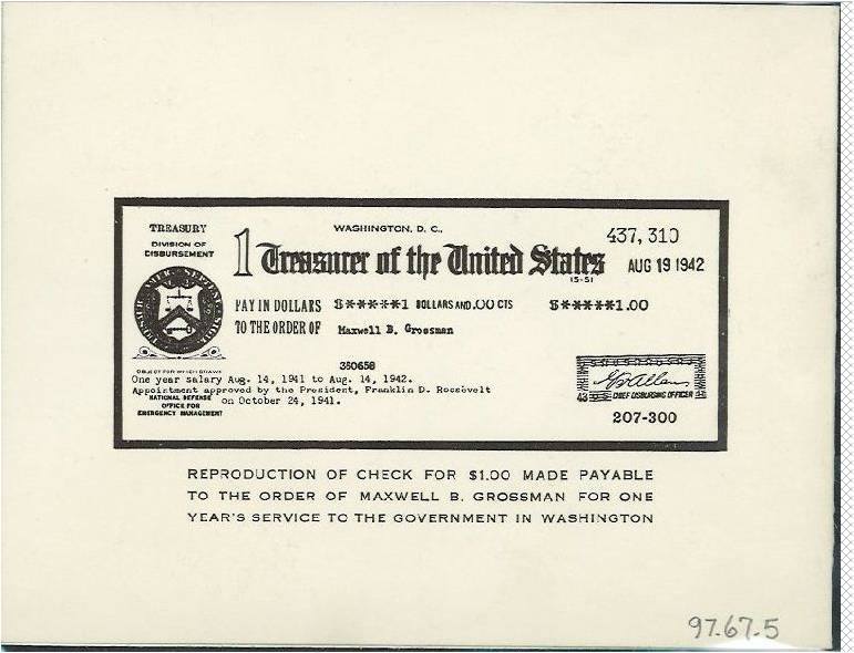 bigrossman's tweet photo. He proudly left the company in 1941 to serve under FDR as a "Dollar-a-year man" in the Office of Price Administration. There he took his industry expertise to help with paper rationing across the United States during the war. https://t.co/xI2ko2DOzo