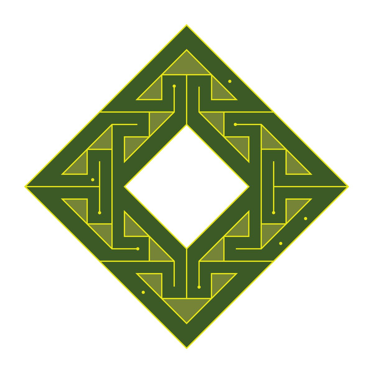 Our Enamel Pin Tier comes with a design by <a href="/writeranonymous/">Paul Carroll 📚✒</a> &amp; <a href="/RedFoxCards/">Red Fox Cards 🦊</a>.

The Celtic Knot design is made to emulate a microchip, showcasing the sci-fi elements of TURNING ROADS and represents the Tech Industry in Ireland.

kickstarter.com/projects/paulc…