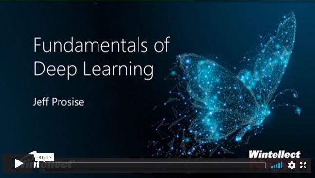 jprosise's tweet photo. Free for a limited time! Watch WintellectNOW's Fundamentals of Deep Learning on-demand course written by Jeff Prosise @jprosise https://t.co/eJtaIn2JSy
#MachineLearning #WintellectNOW #DeepLearning #Wintellect https://t.co/KT8P3xFFDD
