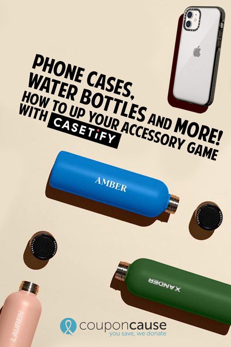 Casetify is known for their stylish phone cases, but did you know they have so much more? Learn about our favorite <a href="/Casetify/">CASETiFY</a> accessories here, including water bottles and a UV smartphone sanitizer! couponcause.com/blog/post/phon…
