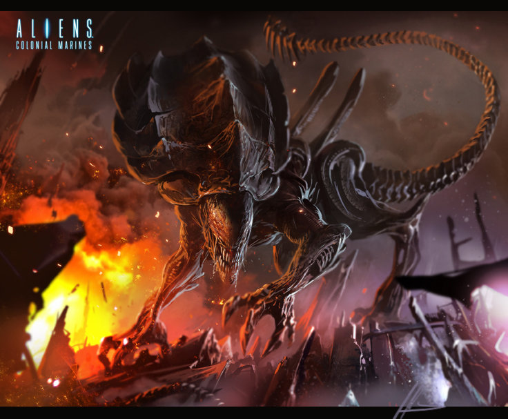 Ignacio Bazan Lazcano's concept artwork of the Crusher, introduced in Aliens: Colonial Marines. #Alien #Aliens #AliensColonialMarines #Xenomorph #XenomorphXX121 #Crusher #IgnacioBazanLazcano