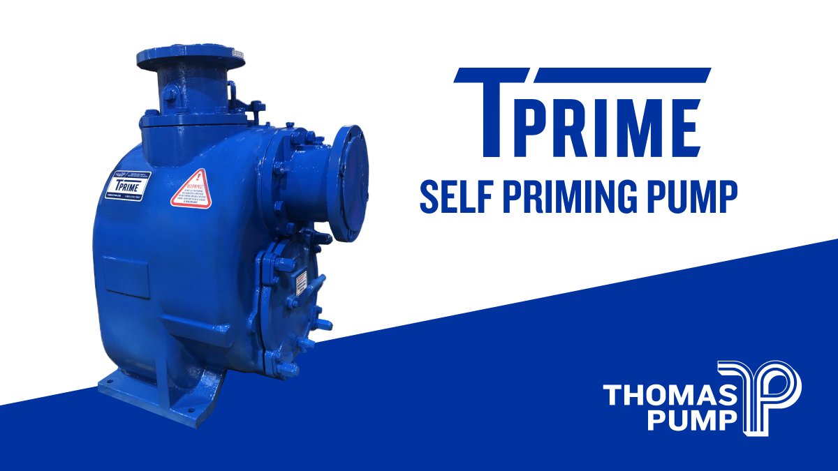 thomas_pump's tweet image. Meet the T-PRIME self priming centrifugal pump.
Inspect, Clean, &amp;amp; Operate – Without Disconnecting Pipework!

GP / GH series pumps are self priming pumps designed for uses that require solids movement while offering quick cleaning and preventative maintenance features.
#tprime