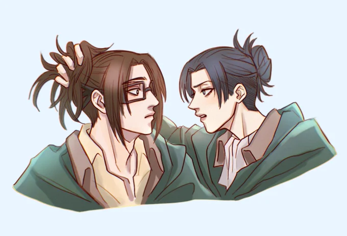 finAlly finished my genderbent cuties 

#levihan #リヴァハン #進撃の巨人 #leviackerman #hangezoe #aotfanart 