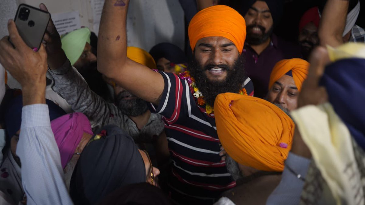 mssirsa's tweet photo. Victory &amp; Justice: Thanks to the Efforts of DSGMC Legal Team; Ranjit Singh released from Prison https://t.co/6zsHbGMBUD