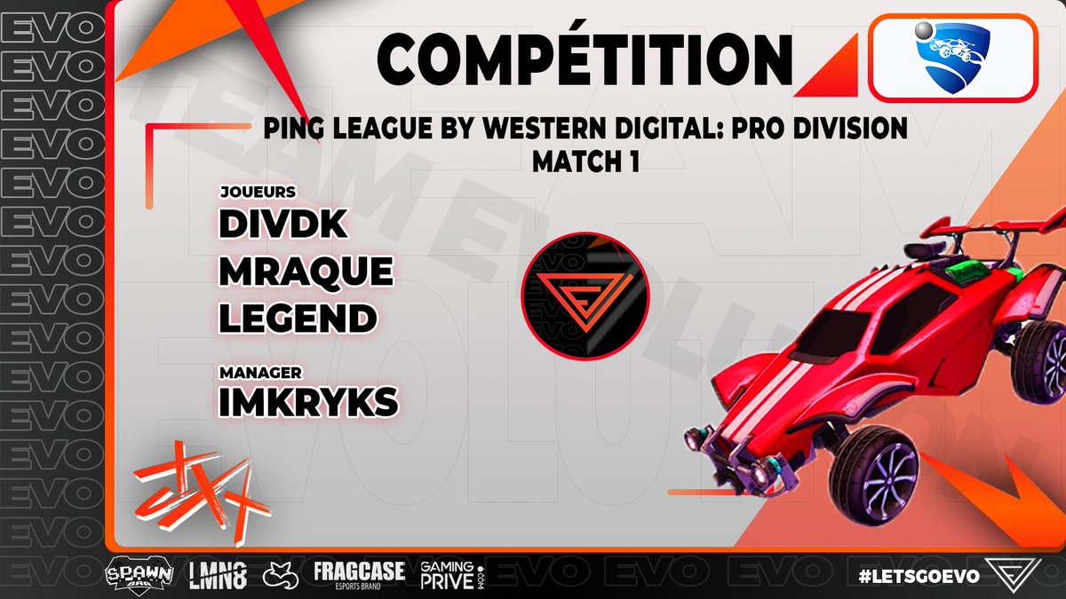 spliceesport's tweet image. Dans quelques instants, suivez le premier match de la Pro League 🇷🇺 qui oppose notre joueur @Div_RL accompagné de ses mates @LegendRL2 et @Artem35824366 à l'équipe de #THETHEME ! 

Le match est à suivre sur le live de la #PingLeague : 

twitch.tv/ping_agency

#letsgoevo