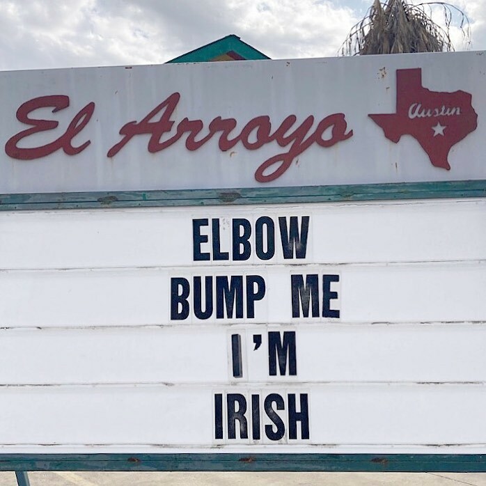 No kissing this year 🍀 Come get your green on with a margarita and lime. Happy St. Patrick’s day, y’all!