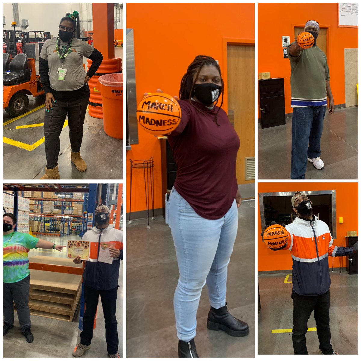 Green Day and Key 1 Flow team representing in the March Madness shoot out. Shout out to Kelly for 1st place, and our runner ups Chase and Love. Chase was also recognized for 7 years of service and a Homer for taking care of our people. Congrats all! <a href="/TheGroveDFC/">The Grove</a> <a href="/JShalena1/">JShalena</a>