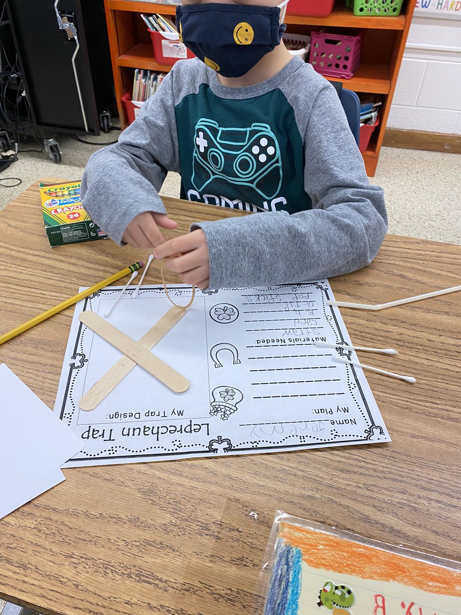 A leprechaun is loose in our classroom! #HappyStPatricksDay #STEM <a href="/VBFairfieldES/">Fairfield Elementary School @vbschools</a> 🍀