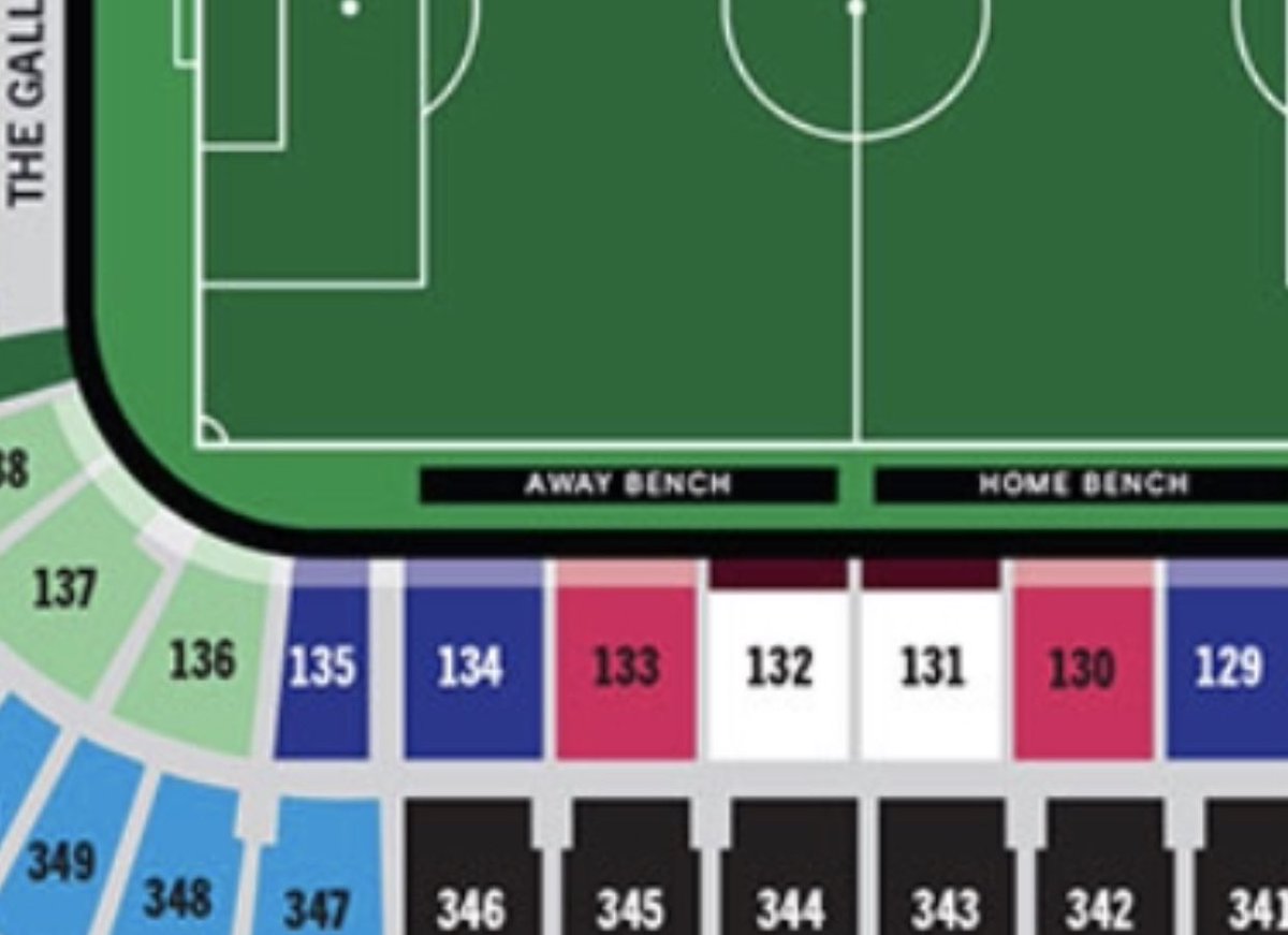 JeremyMikell's tweet photo. Def gonna do my part to heckle the away benches 😎 #section135 https://t.co/sw1I5Oil9E