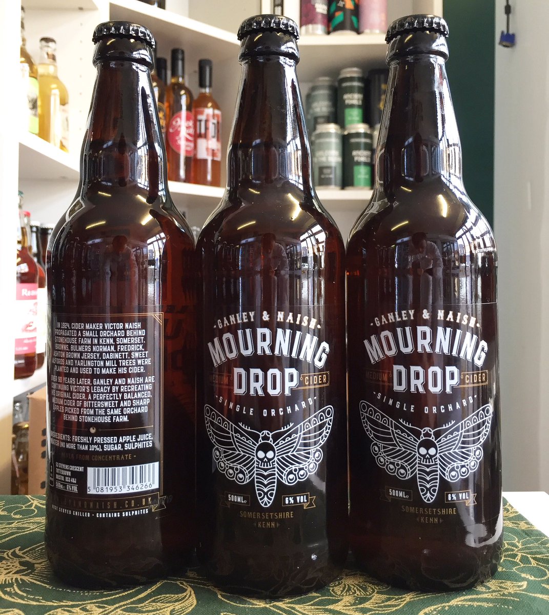 NEW CIDER! Mourning Drop 6.0% Cider From <a href="/GanleyNaish/">Ganley & Naish Cider</a>