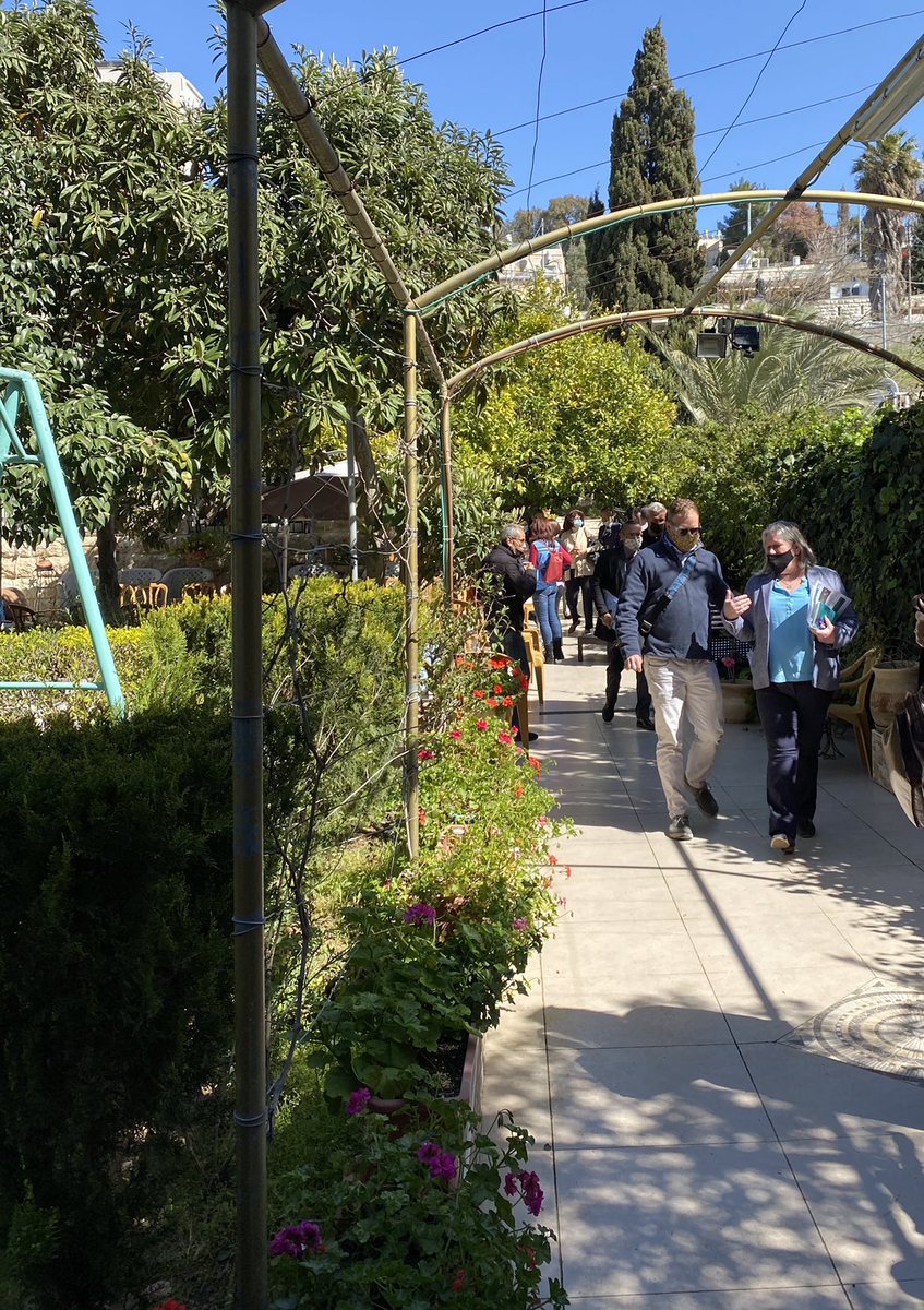 CanadaRepPA's tweet photo. Canada joined a visit organized by @ochaopt to the home of the Dajanis, one of 8 Palestinian families in the Sheikh Jarrah neighborhood of East Jerusalem facing eviction orders. We are concerned about the threat of their displacement and that of other families in #EastJerusalem. https://t.co/OV4UJmdY3A