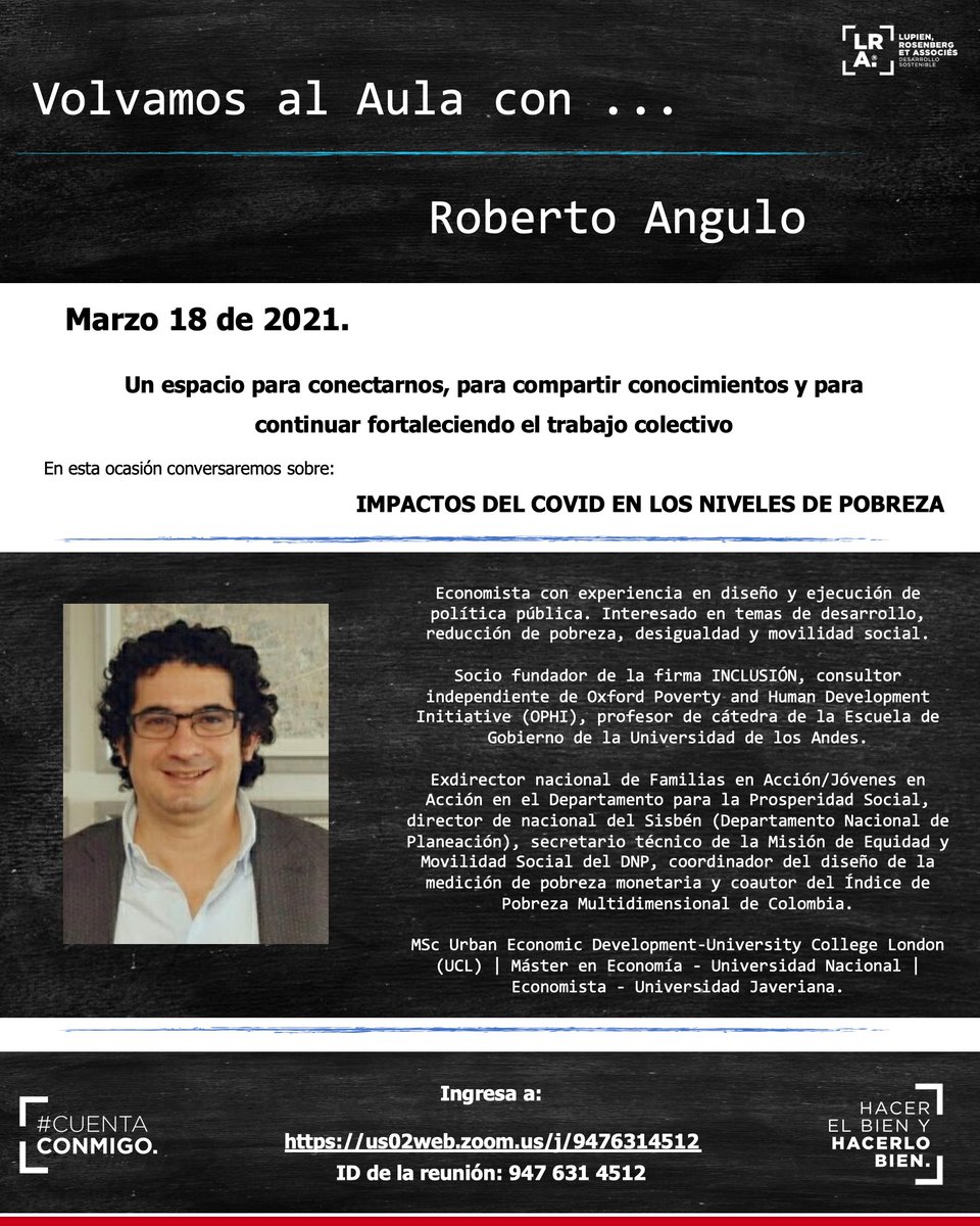LRARedLRA's tweet photo. La pandemia ha impactado de manera sustancial los niveles de pobreza. Mañana desde las 7:30 a.m. en compañía de @RobertoAnguloS  estaremos abordando este análisis y los planteamientos para enfrentar este desafío al Desarrollo Sostenible #ODS #SDG1 https://t.co/nJiRaatrqu