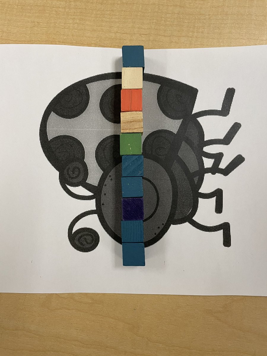 GrowingMinds105's tweet photo. Measuring with non-standard units 📏📏🐜🐛🐞 https://t.co/mD3jFLcC0E