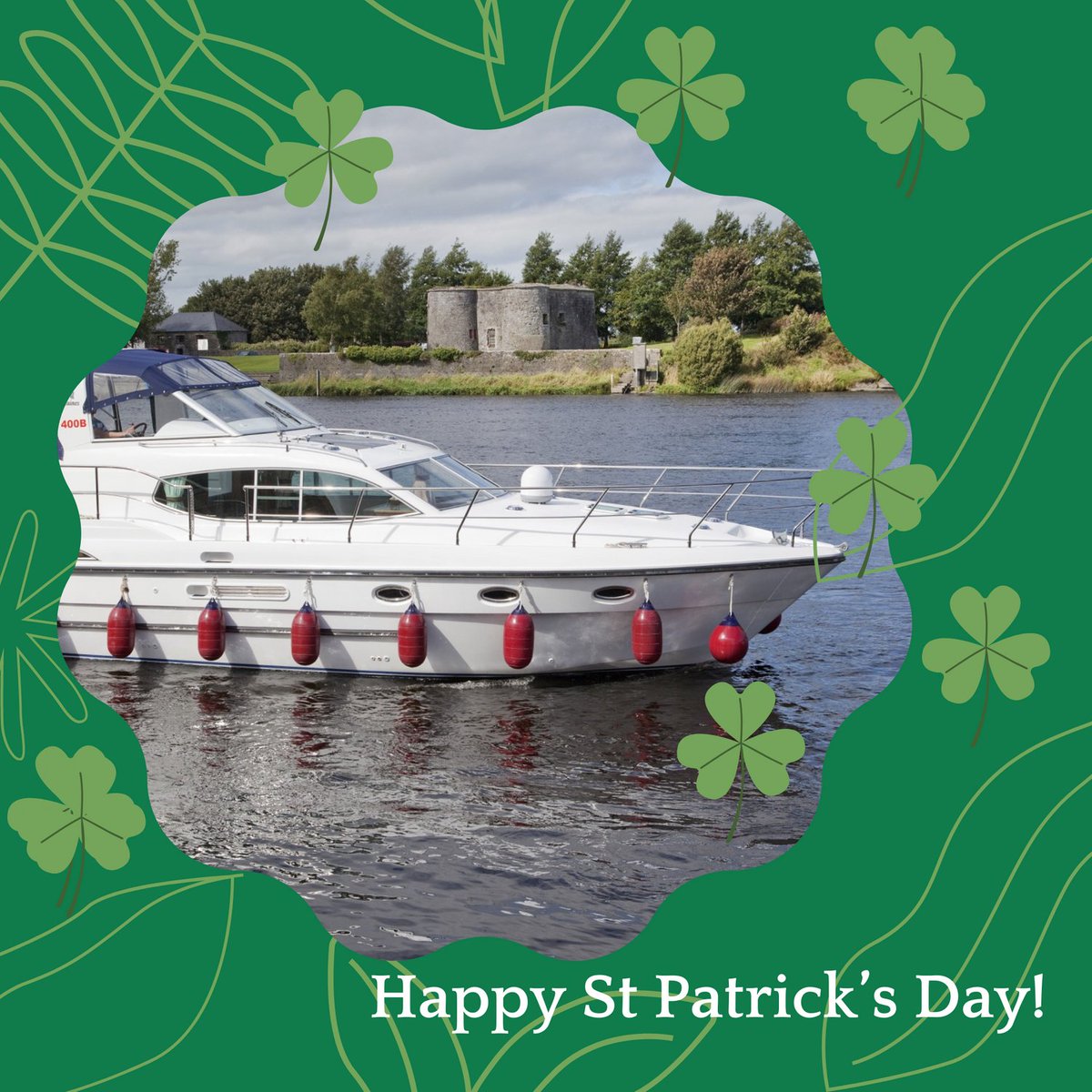 Happy St Patrick’s Day!! #irishtourism #failteireland  #dreamnowtravellater #irelandtravel #whenwetravelagain #rivershannon #irelandshiddengems #waterwaysireland #irelandshiddenheartlands #headintotheblue #VisitOffaly #happystpatricksday #stpatricksday2021 #stpatricksday