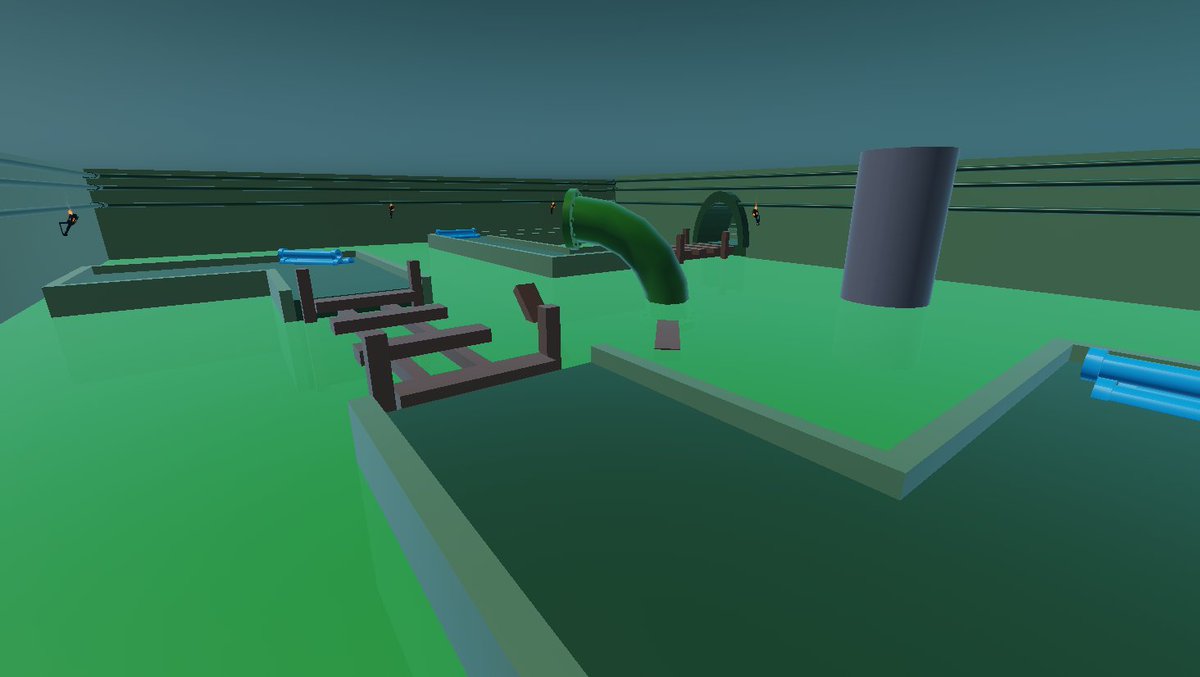 The only way to find glitches in your game after you're sure you've found them all, is to release it into the wild and await the response. 

Turns out, there's always more glitches to be had. 
#Roblox #RobloxDev #RobloxGFX #robloxart