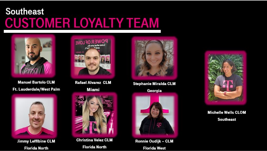 Wirelesssavvy's tweet photo. Really excited to start a new Journey with my #Magenta Loyalty team!  Couldn't ask for a better group of people to engage and represent the Southeast! #TeamPowerHouse #TMobilefam #MagentaMAX https://t.co/8rnUWXN9d6