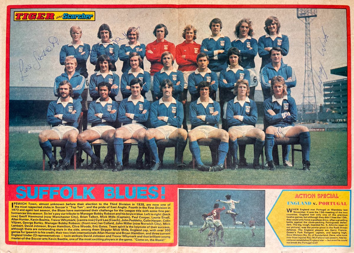 FOOTBALLERS AUTOGRAPHS of the 70s & 80s tweet media