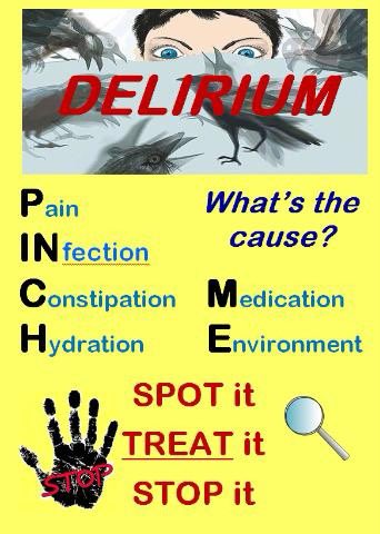 #WDAD2021
We @MFT are ambitious to raise awareness of #Delirium and establish optimal delirium care for our patients. 

Use single question to identify delirium (SQiD) a simple prompt question, 'Is this patient more confused lately?' if yes, initiate Delirium Care Plan.