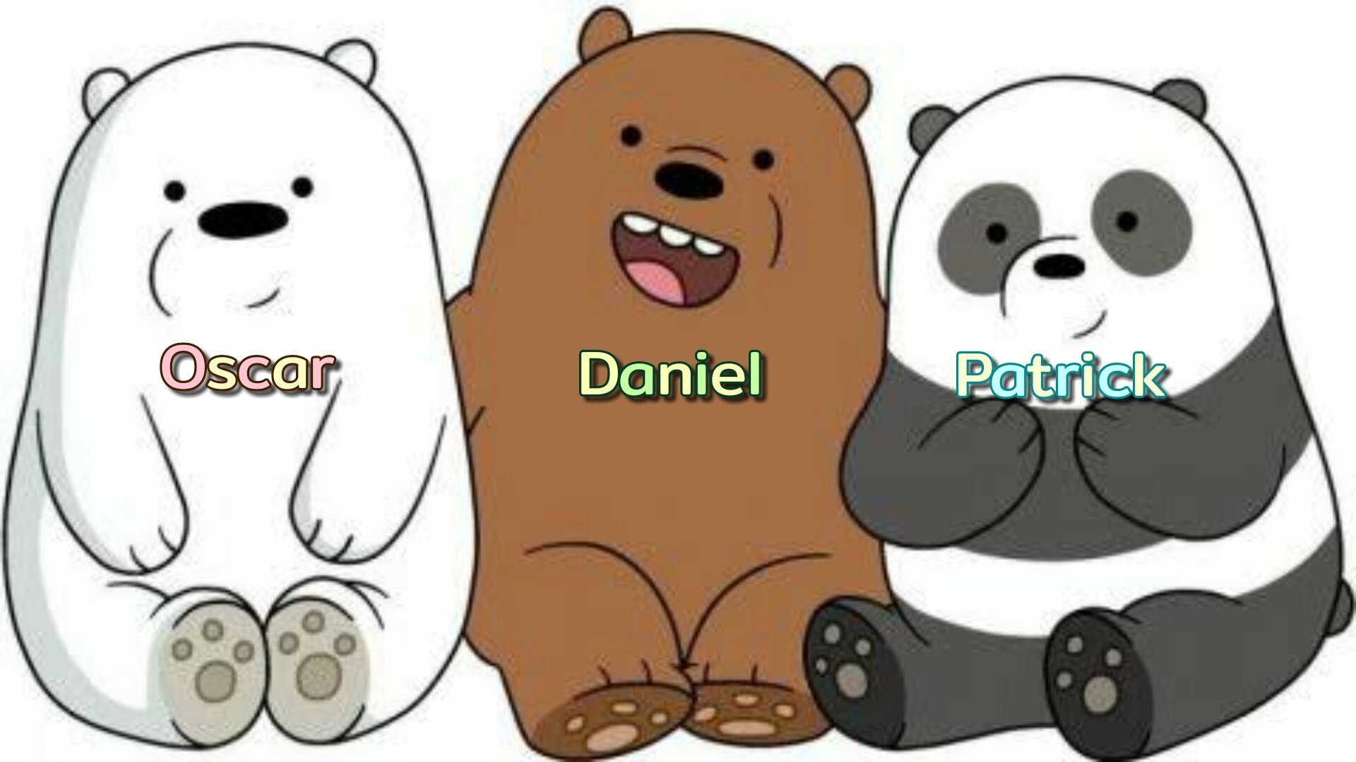 We bare Bears белый медведь