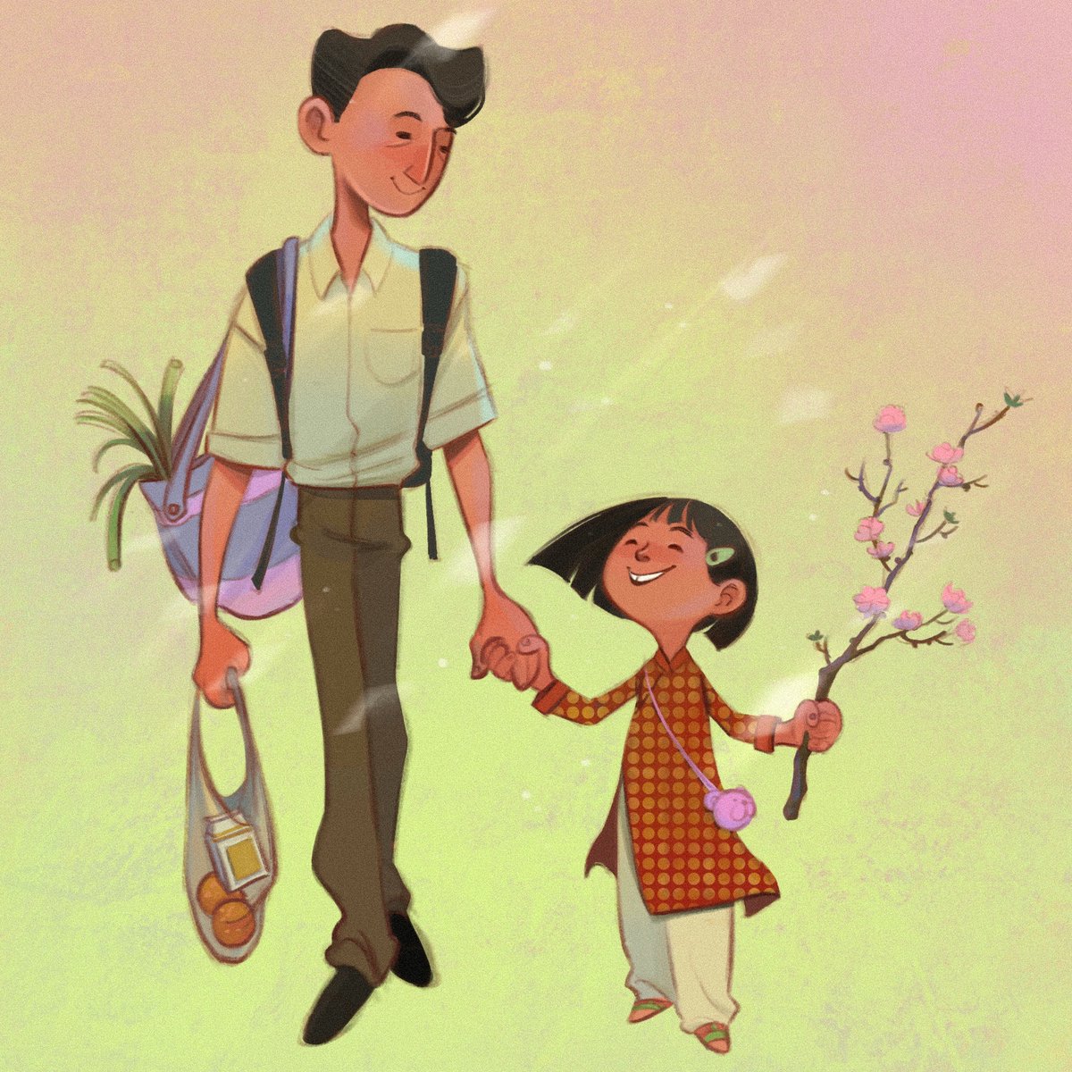 NickArtists's tweet photo. Hi, it’s Anh @dumpli.ng again with this week’s #ATicketToChildhood : Lunar New Year shopping with dad.

Check out the full story here: https://t.co/YT7dObbfQr https://t.co/i1wBHt5CP9