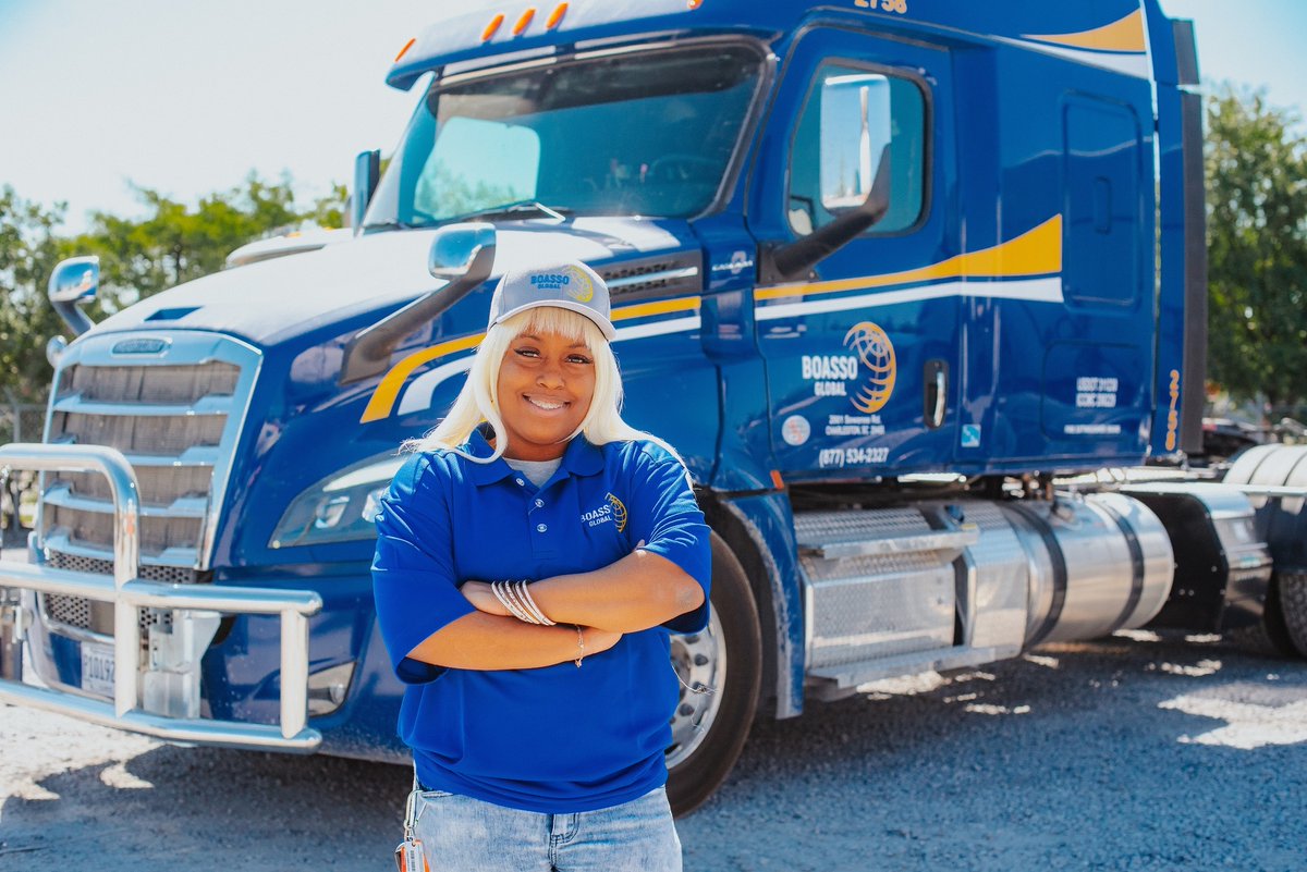 Boasso Global proudly works with our team of women drivers. With our Quality Women program, we help women be successful in their trucking careers whether they're starting out their journey or they're ready for the next chapter. Find the role for you at bit.ly/3cJN8cz
