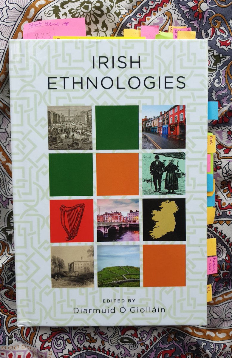 4th In my Ireland / Land selection for #BAISDay2021 is Irish Ethnologies ed. Diarmund Ó Giolláin which has so many excellent chapters. Great thing about geography is I can basically be across ALL the disciplines – no borders :) 7/12