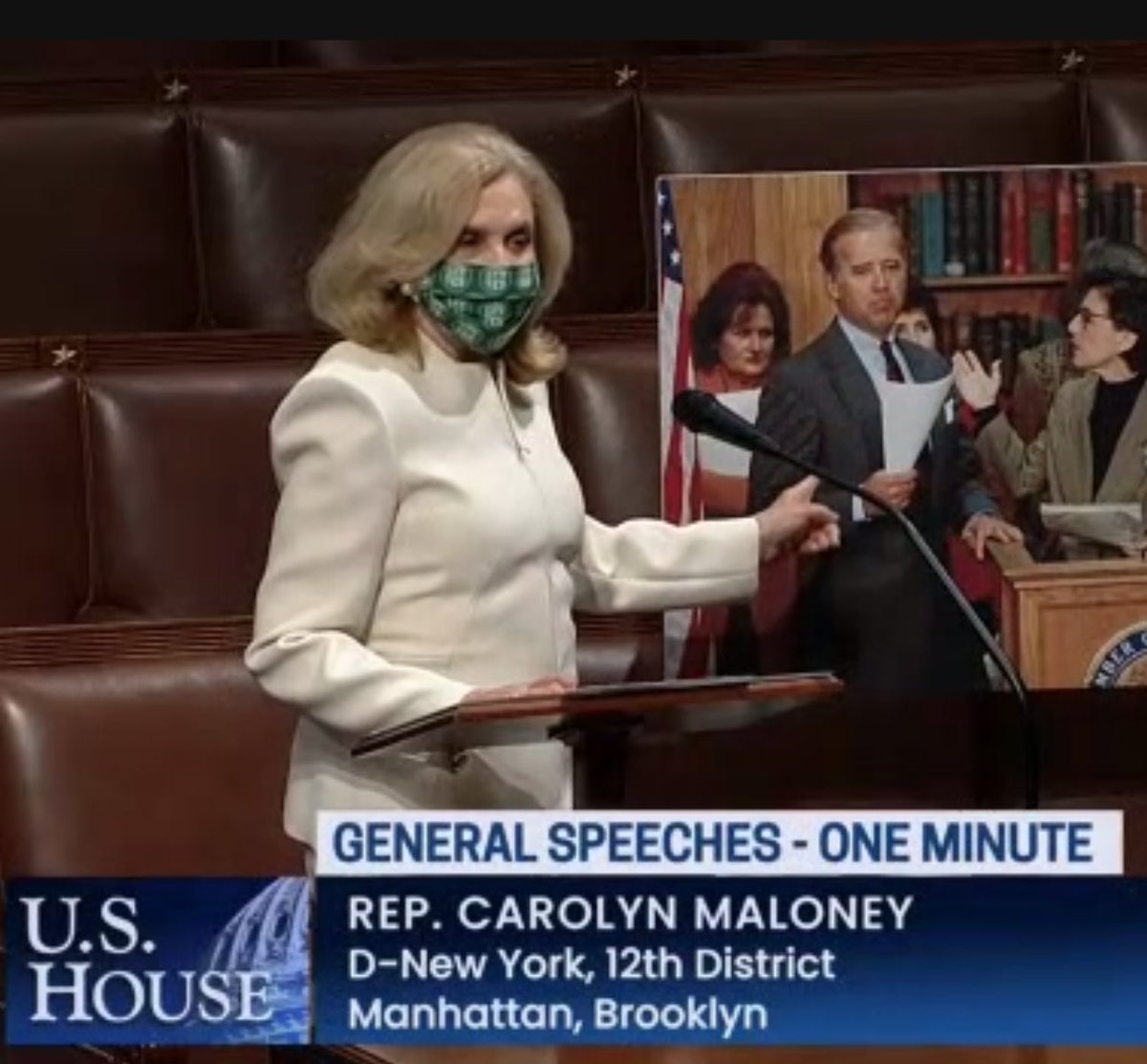 And wearing our #ERAYES masks we sent Congress! So excited to see HJRes17 being voted on today! #ERANow
