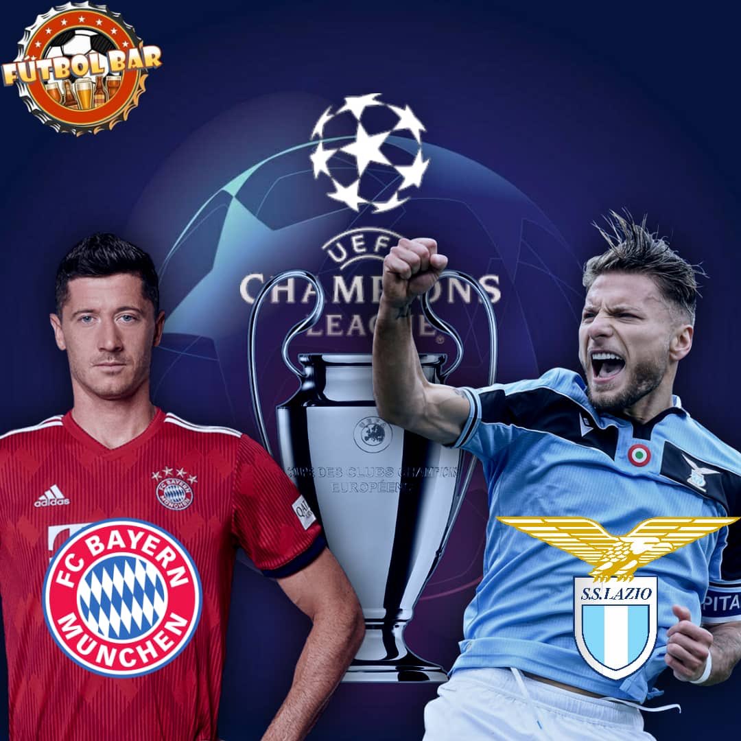 FutbolBar1's tweet photo. #𝘽𝙖𝙮𝙚𝙧𝙣 𝙫𝙨 #𝙇𝙖𝙯𝙞𝙤
Con una eliminatoria casi sentenciada en la ida(1-4)los Bávaros reciben a la Lazio que necesitan una noche perfectamemte mágica para poder avanzar a 4tos de Final. El campeón no se reservará nada #Ucl #BAYLAZ https://t.co/98zC3Ih8qm