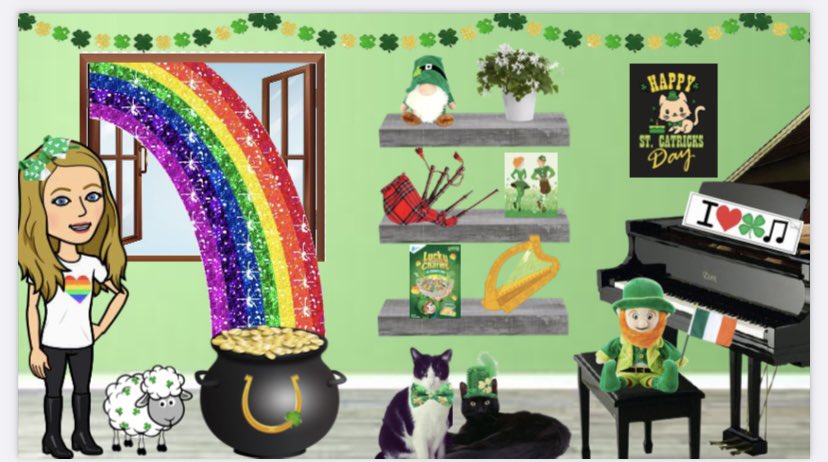 BStang91's tweet photo. Happy St. CATrick’s Day! 🍀🌈🇮🇪🐈‍⬛ #gwproud https://t.co/BfY4KPL2Ux