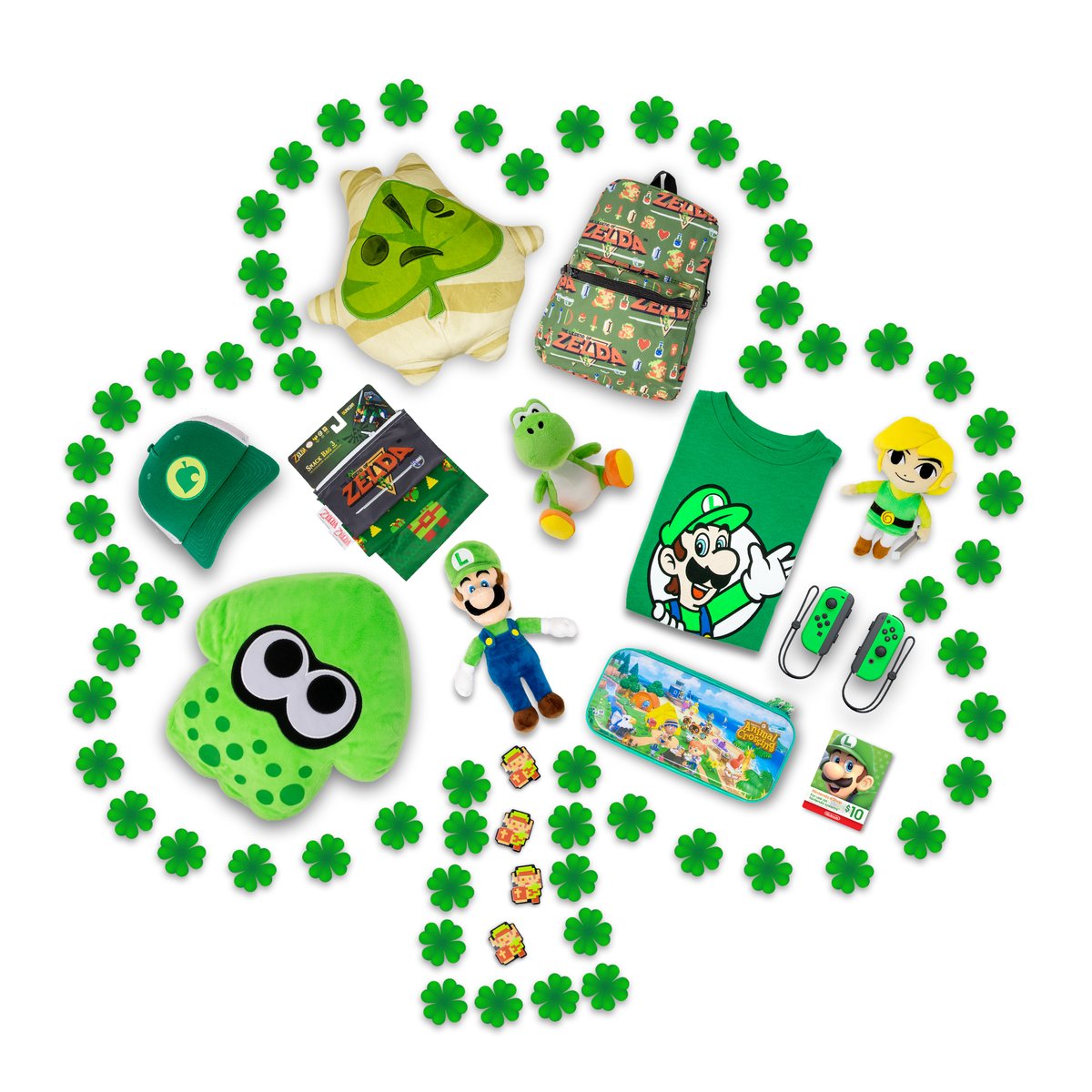 NintendoAmerica's tweet photo. Happy #StPatricksDay! https://t.co/ztYAAl3RKN