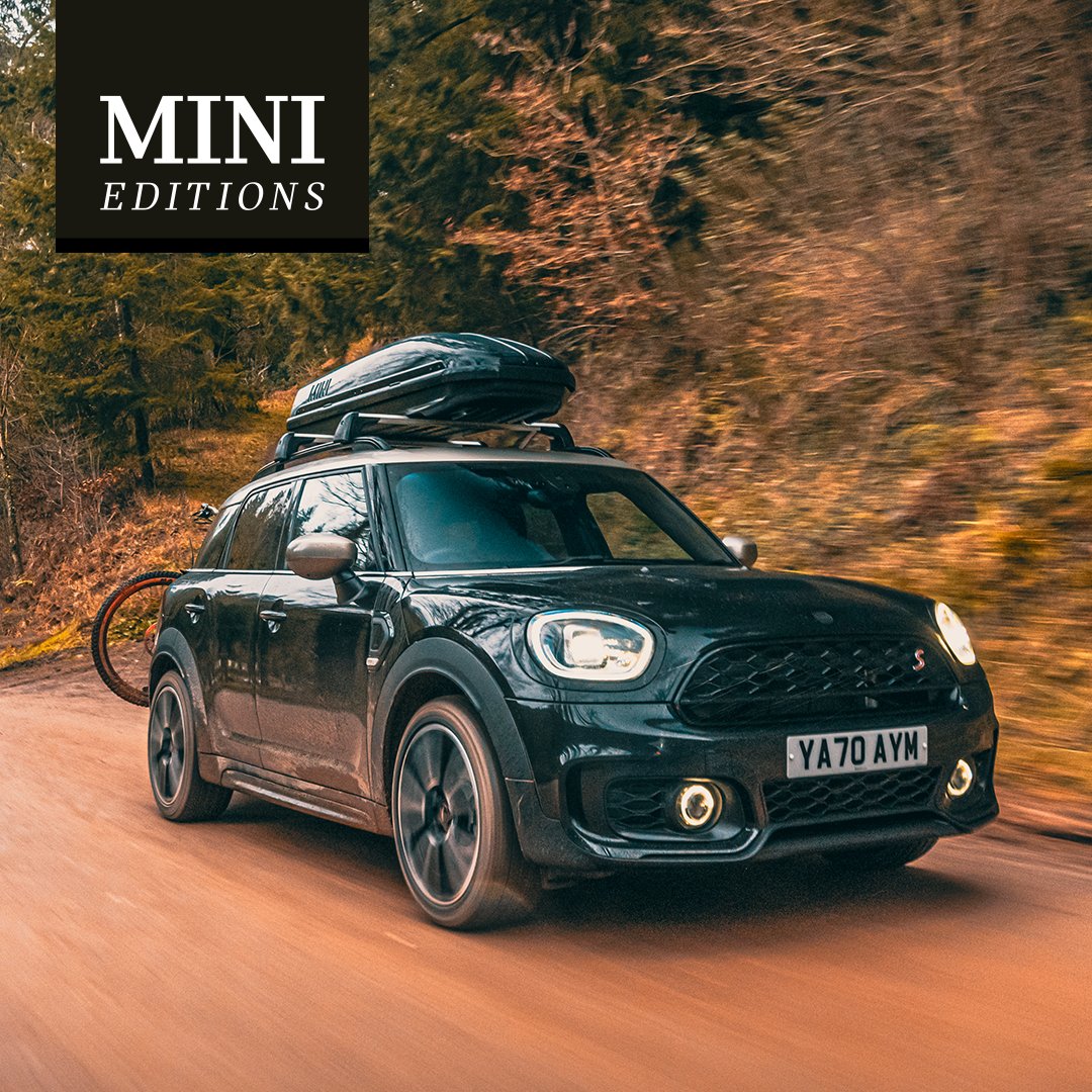 MINIUK's tweet image. Are you planning the perfect weekend getaway? We have just the car. The MINI Countryman Shadow Edition is equipped with outstanding legroom. Plus, a spacious boot that can carry a serious load. So what are you waiting for? #ShadowEdition #MINI #Getaway