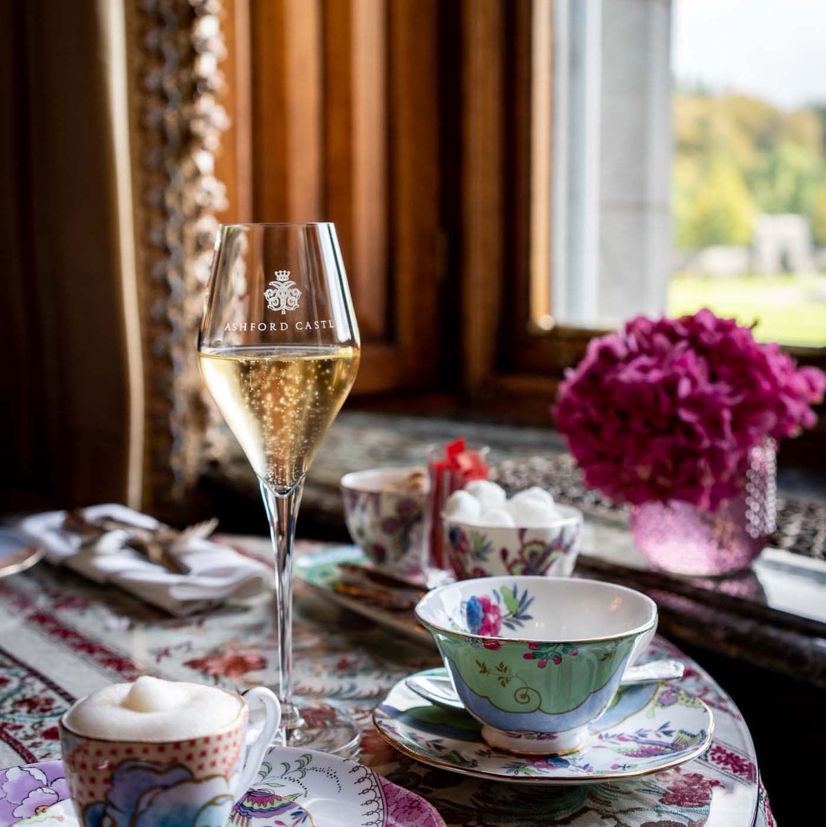 Happy St. Patrick's Day!

Come join us on this 5 minute virtual vacation to Ireland via <a href="/Virtuoso/">Virtuoso Travel</a>: virtuoso.com/travel/article…

[photo: Afternoon tea &amp; champagne at <a href="/ashfordcastle/">Ashford Castle</a>, Ireland's only <a href="/ForbesInspector/">Forbes Travel Guide</a> Five-Star destination]