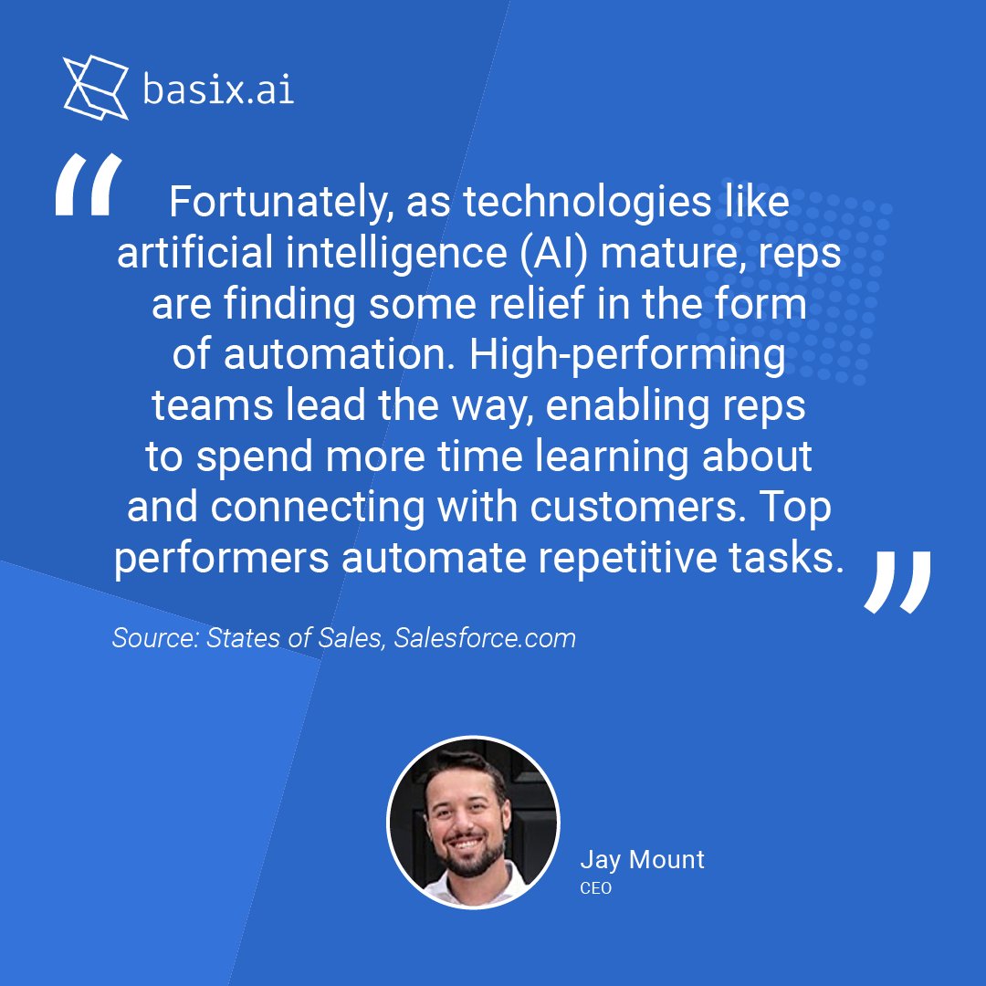 Automation can feel powerful, it can feel good, that we're creating all this activity around us and things are happening. At the end of the day, quality and effectiveness are what matter.

Spend your activity that drives value for all parties.

#ceo #salesenablement #sales