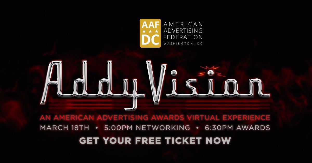 For the second year in a row, we're taking our American Advertising Awards Show virtual—here's what you can look forward to... buff.ly/3vxpYyV