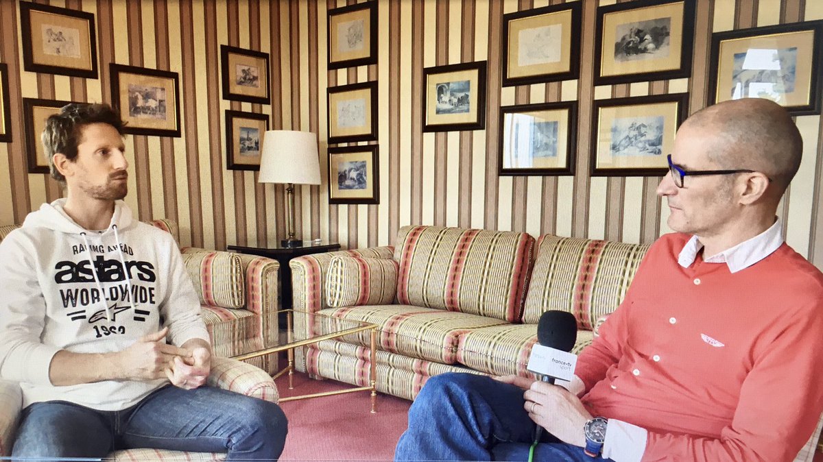 #IndyCar #F1 <a href="/RGrosjean/">Romain Grosjean</a> , très bientôt dans #TLS <a href="/toutlesport/">Tout Le Sport</a> <a href="/francetvsport/">francetvsport</a>