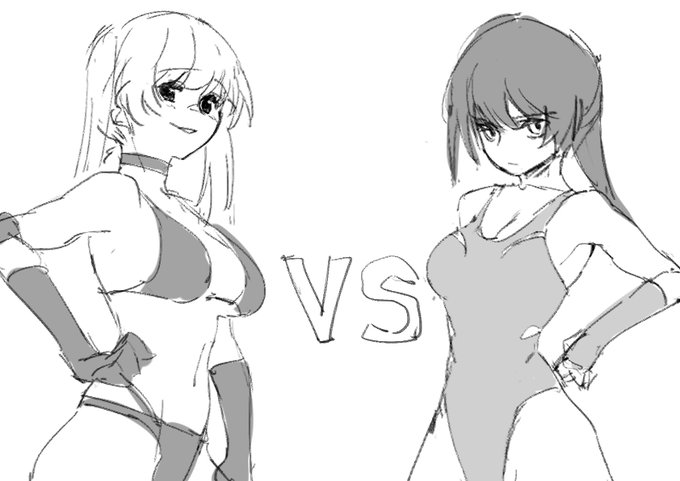 今見るとツインテちゃんの肘あてかなり意味わかんないデザインしてますね……こういうタイプ存在するのでしょうか!気にしないけど! 