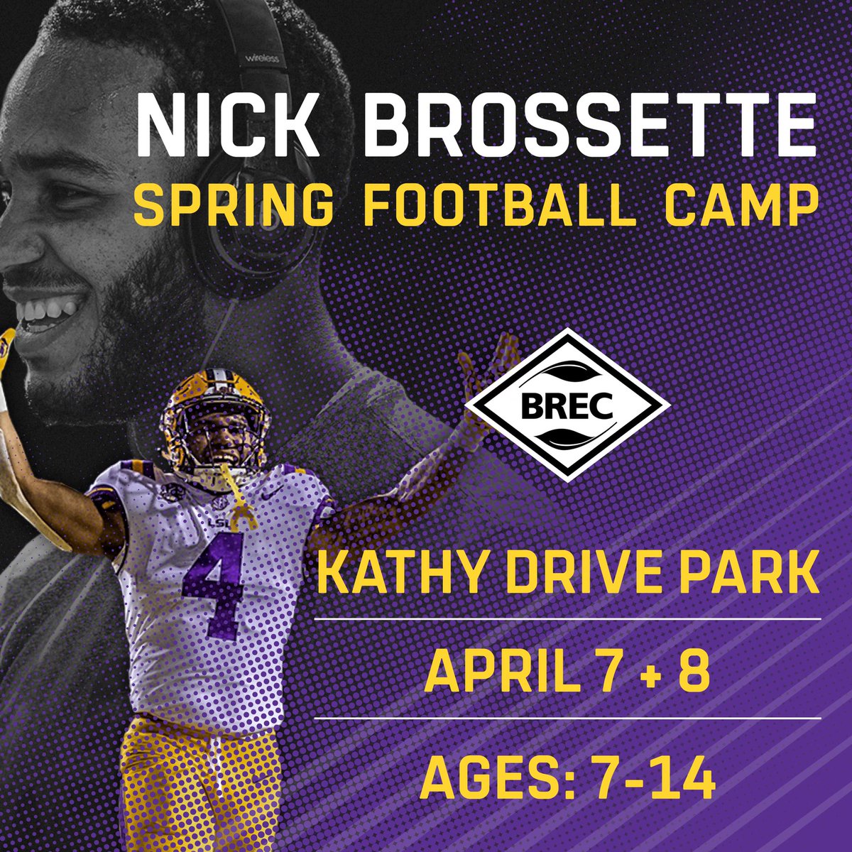 Contact me for registration‼️🏈 <a href="/BRECParks/">BREC</a>