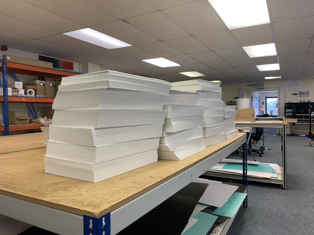 From 250 compliment slips to a 40,000+ retail packaging sleeve print run, we can easily cater for any job at any quantity.

Give us a call on 01242 518191 or email us on: sales@typecraft.co.uk to discuss your requirements today. #print