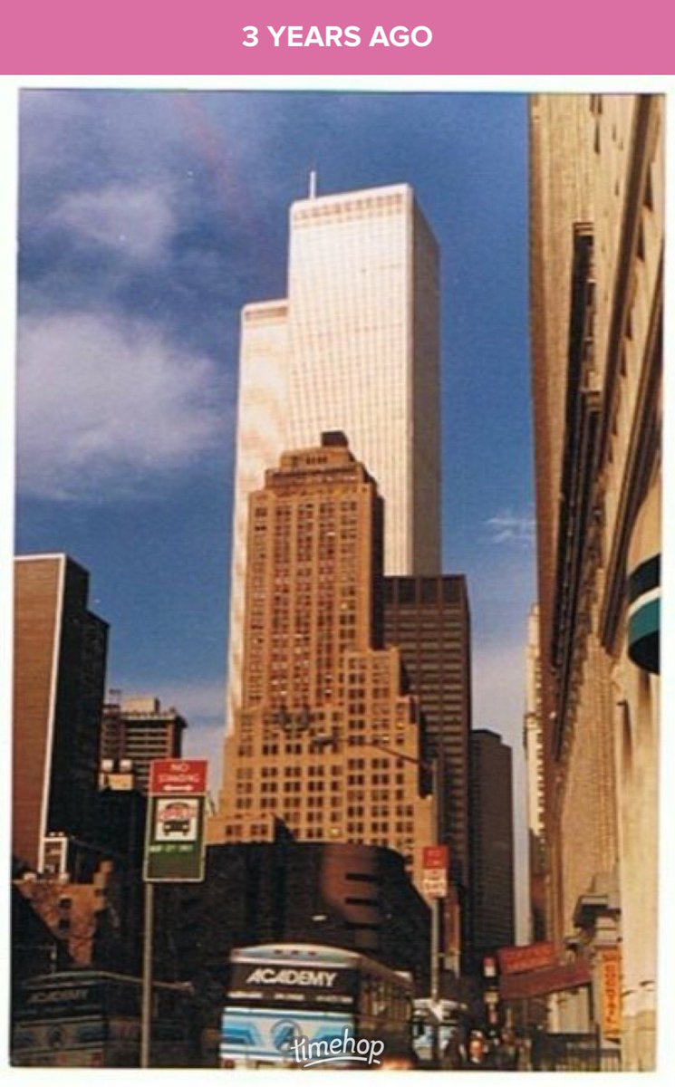 31 years today I went up here and then got drunk with the NYC Fire Dept celebrating #StPatricksDay #NewYork ❤️🗽🍎🚕