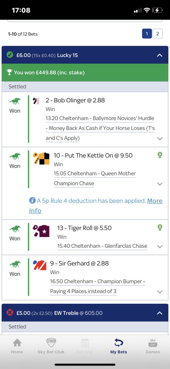 Up the GG’s 🐎