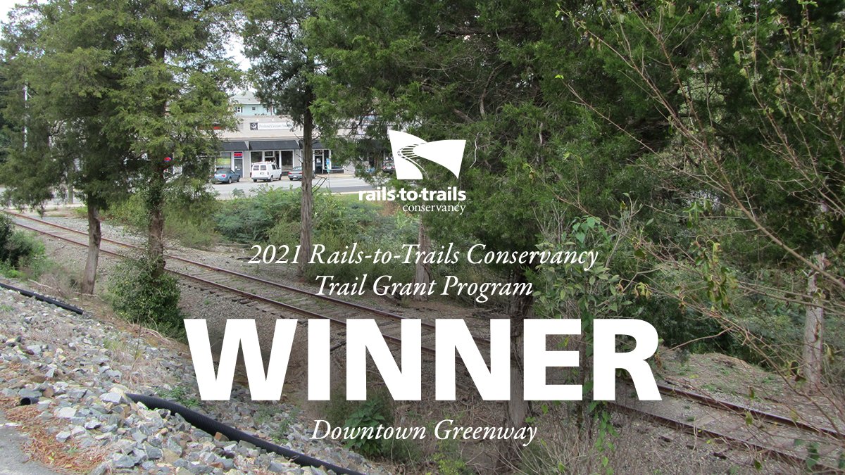 🥁🥁🥁Drumroll please... 
We're honored to win 2021 <a href="/railstotrails/">Rails to Trails Conservancy</a> Conservancy Trail Grant! This $15K award will help complete final mile rail-trail conversion on the Greenway + connect 4-mile loop &amp; neighborhoods around GSO. 
Please RT the amazing news!
railstotrails.org/grants