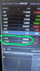 FantasyJesus2's tweet photo. #Tesla traded at 669.69 today it's a sign.  Buying #Doge until I can Invest in #teslamodel3 #ElonMusk #elonmusk420 https://t.co/6BSBgtuQAs
