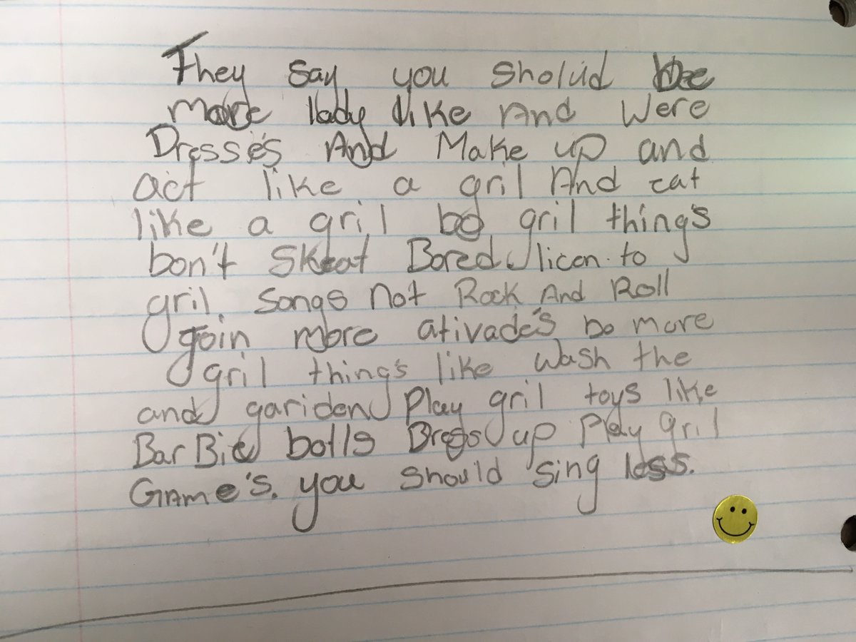 Ms_EMcCann's tweet photo. When their writing gets you right #InTheFeels 😢 #QuickWrite #CryingOverHere #StudentVoice #Wellness @LindaMRief #QuickWriteHandbook https://t.co/n8zgzPYCCt