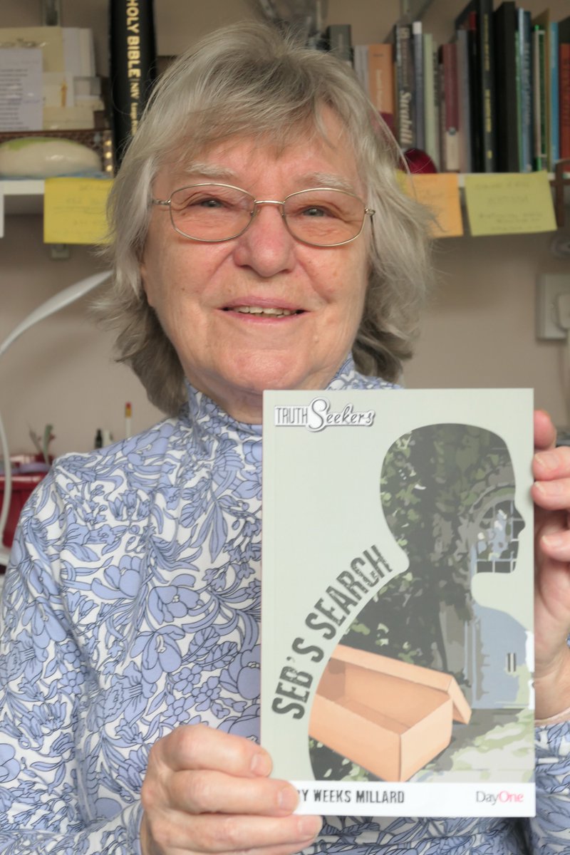 New book 'Seb's Search' for young teens published today by DayOne ministries. Seb and his triplet sisters have adventures &amp; search for identity and faith.