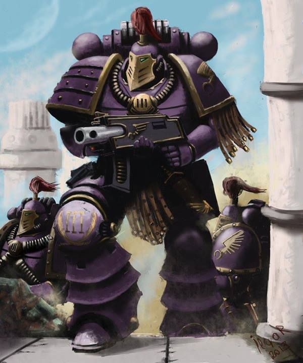 The second-worst Legion Corruption narrative is The Emperor's Children with a bullet, and for much the same reasons: it immediately becomes 66% more compelling if you just ditch the fucking sword. Let Fulgrim own it.