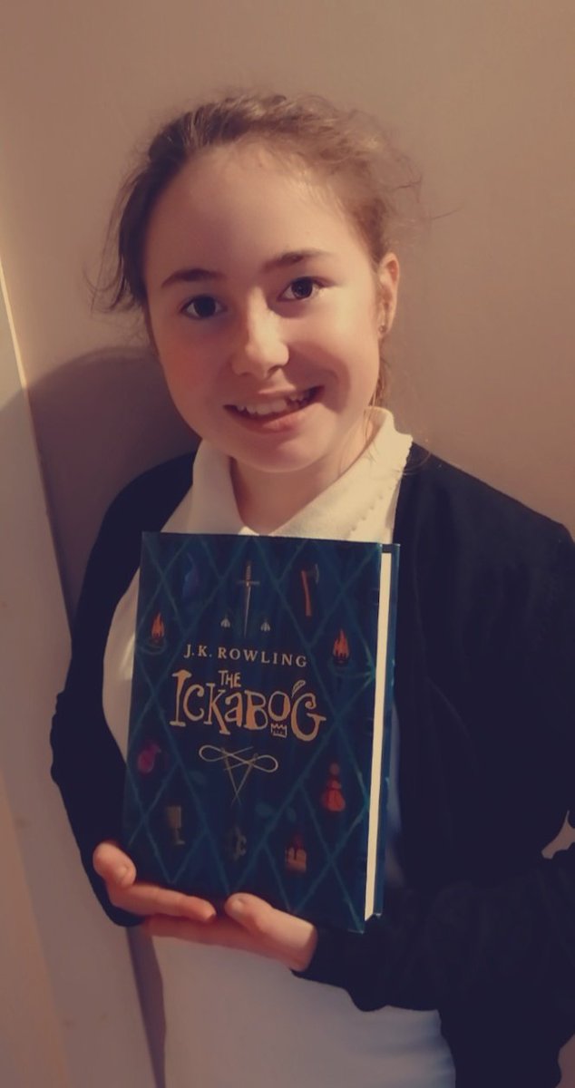 New reading material!! <a href="/jk_rowling/">J.K. Rowling</a> C is very excited to get started at bedtime! @MrsEdwards_VPS #read