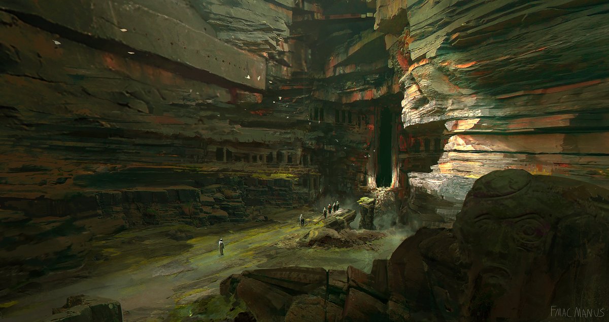 fmacmanus's tweet image. Really looking forward to the upcoming Dune movie !! Here are some dune inspired images I created a few years back. #dune #painting #conceptart